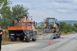 Брезник - инцидент - тежкотоварен автомобил