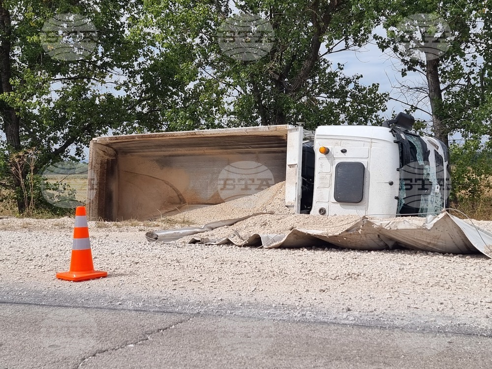 Брезник - инцидент - тежкотоварен автомобил