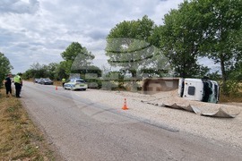 Брезник - инцидент - тежкотоварен автомобил