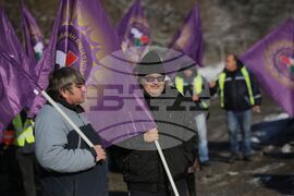 Тунел "Витиня" - протест