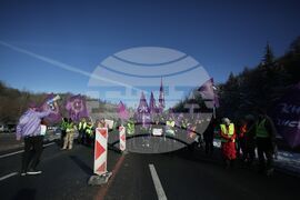 Тунел "Витиня" - протест