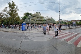 Концерт на Ед Шийран - фенове - пропускателен режим