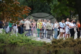 Концерт на Ед Шийран - фенове - пропускателен режим