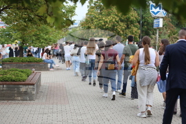 Концерт на Ед Шийран - фенове - пропускателен режим