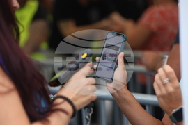 Концерт на Ед Шийран - фенове - пропускателен режим