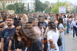 Концерт на Ед Шийран - фенове - пропускателен режим