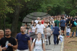 Концерт на Ед Шийран - фенове - пропускателен режим