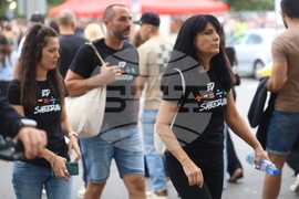 Концерт на Ед Шийран - фенове - пропускателен режим