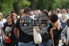 Концерт на Ед Шийран - фенове - пропускателен режим