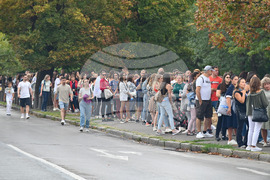 Концерт на Ед Шийран - фенове - пропускателен режим