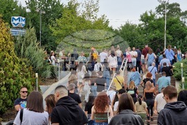 Концерт на Ед Шийран - фенове - пропускателен режим