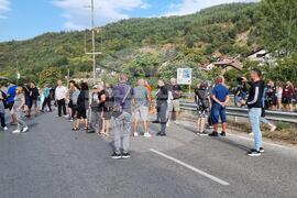 Село Самораново - протест