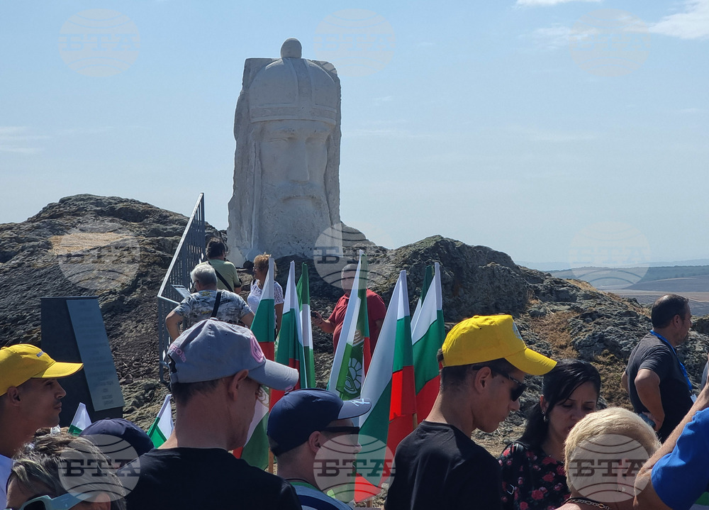 Камено - Паметник на цар Иван Александър - откриване