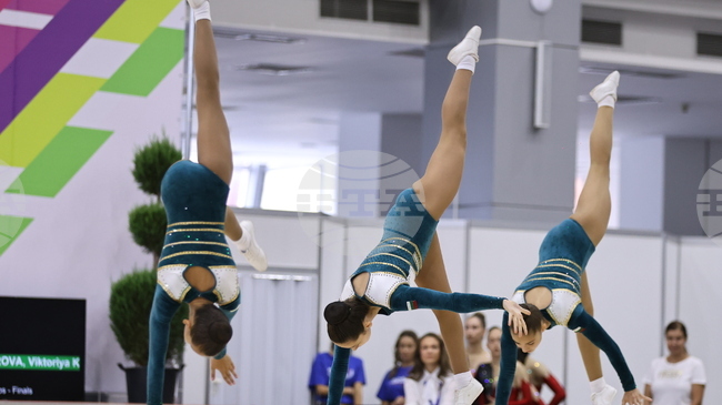 Две титли за България от Европейското първенство по спортна аеробика за юноши и девойки в Азербайджан