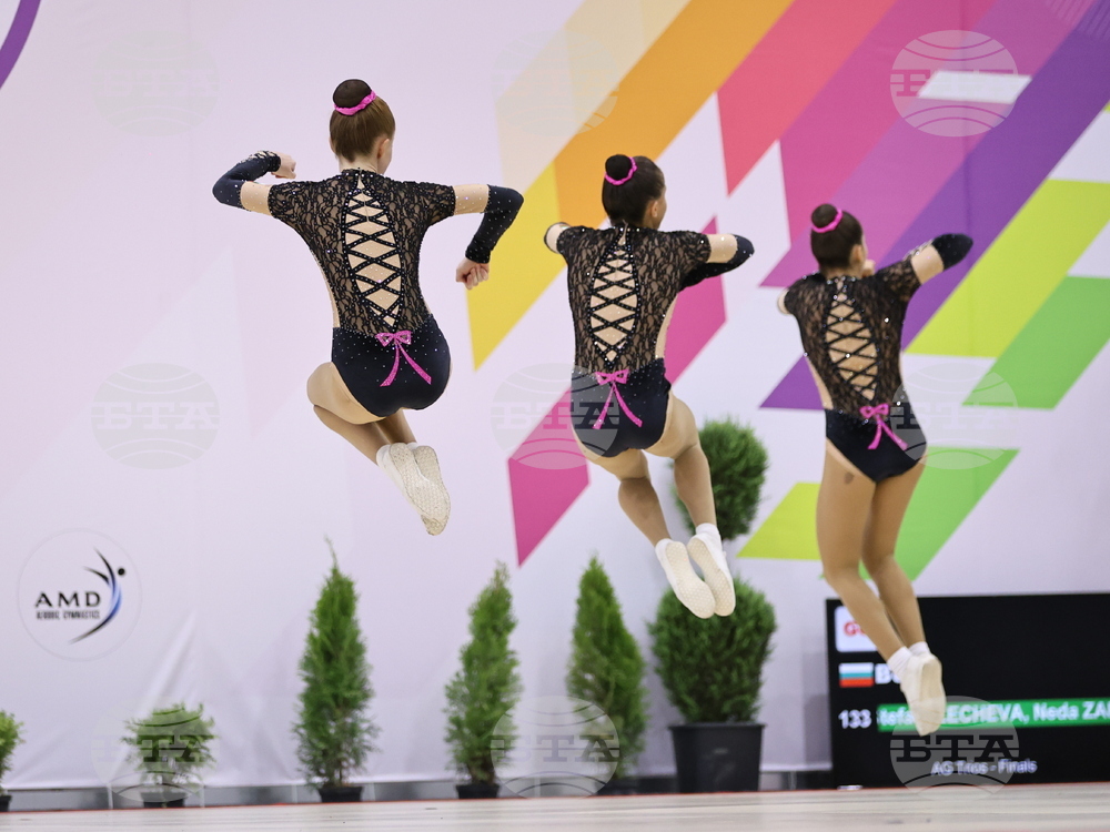Три финала за България в първия ден на Европейското първенство по спортна аеробика в Азербайджан
