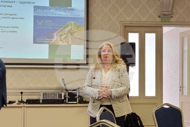 Свети Влас - "Въздух, море и климат - здравни стратегии" - научен симпозиум - Ирена Георгиева