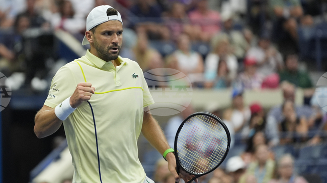 Григор Димитров ще играе мача си от втория кръг на турнира в Бризбейн в четвъртък преди обед