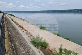 Лом - река Дунав - ниско ниво