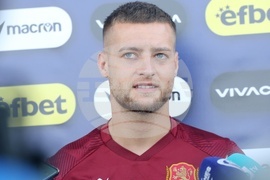 Национална футболна база „Бояна“ - тренировка на националния отбор на България