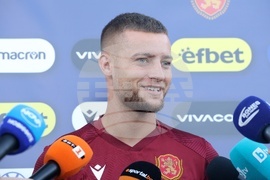 Национална футболна база „Бояна“ - тренировка на националния отбор на България