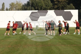 Национална футболна база „Бояна“ - тренировка на националния отбор на България