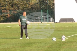 Национална футболна база „Бояна“ - тренировка на националния отбор на България