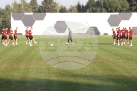 Национална футболна база „Бояна“ - тренировка на националния отбор на България