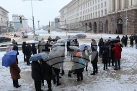 Служители на МВнР - протест