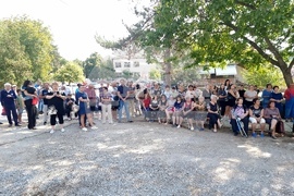 Село Горно Церовене - архитект Стефан Стефанов - паметна плоча - откриване