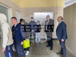 Снимка: Асоциация на прокурорите в България - Главният прокурор Иван Гешев по време на среща с ученици от 11-и и 12-и клас от  Земеделската професионална гимназия в гр. Сандански.