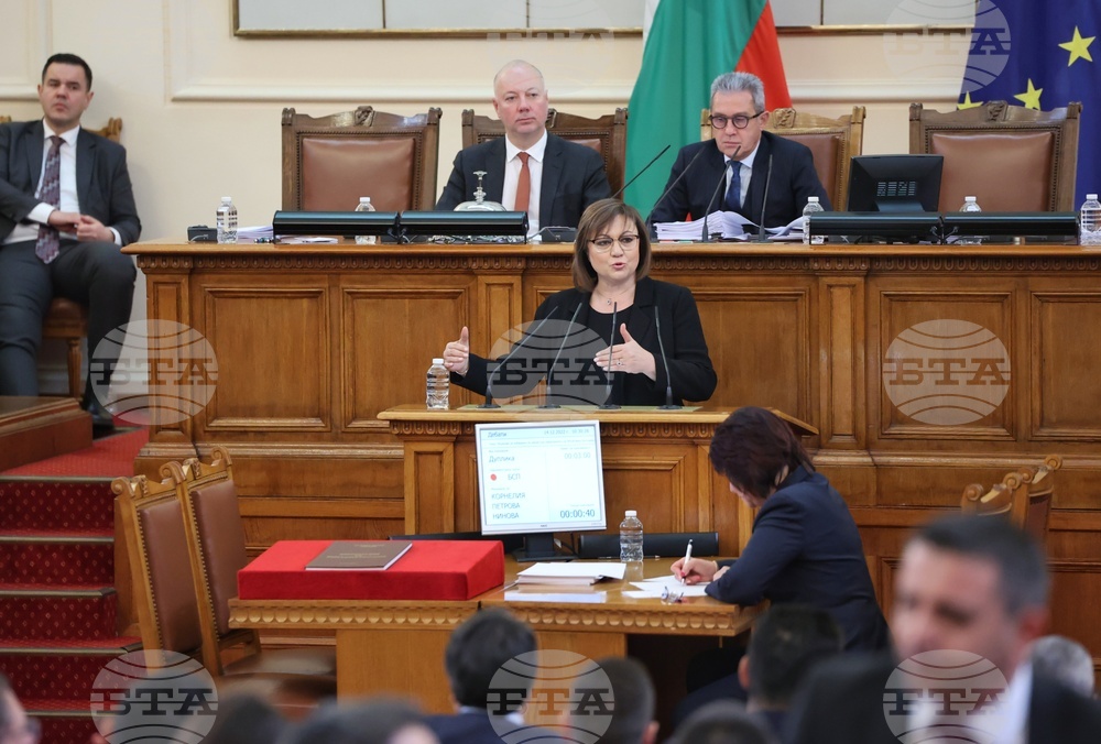 Парламент - проектокабинет - заседание - Корнелия Нинова 