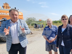 Шумен - улица - рехабилитация - първа копка