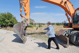Шумен - улица - рехабилитация - първа копка