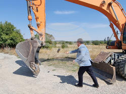 Шумен - улица - рехабилитация - първа копка