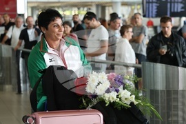 Летище "София" - Стела Енева - посрещане