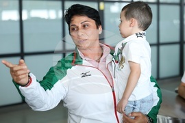 Летище "София" - Стела Енева - посрещане