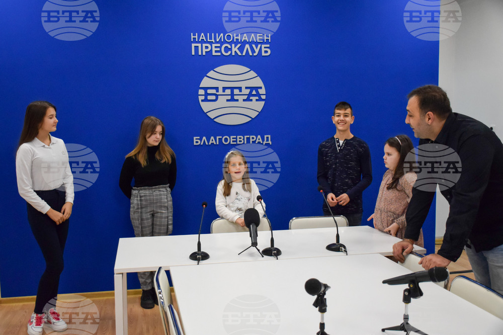 Национален пресклуб на БТА Благоевград - театрална школа - пресконференция