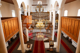 Белица – храм „Свети Георги Победоносец“ – камбанария – първа копка