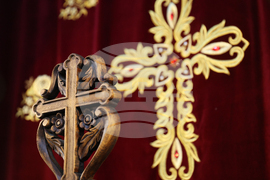 Белица – храм „Свети Георги Победоносец“ – камбанария – първа копка