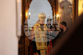 Белица – храм „Свети Георги Победоносец“ – камбанария – първа копка