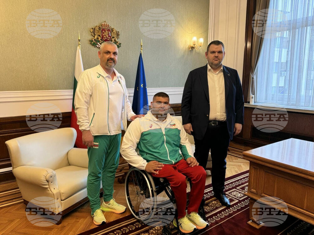 Делян Пеевски, председател на ДПС поздрави златния медалист от Паралимпиадата в Париж Ружди Ружди