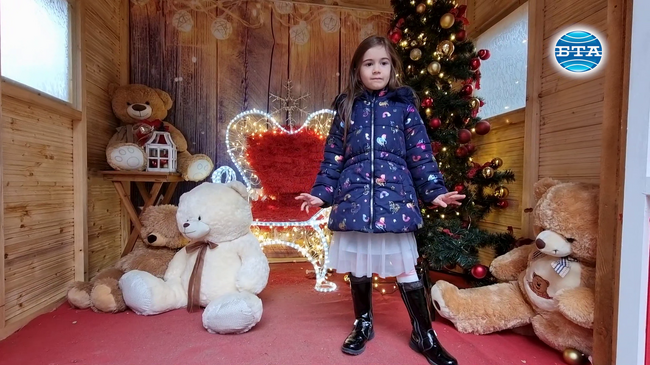 Коледно градче радва жителите на Благоевград в централната градска градина