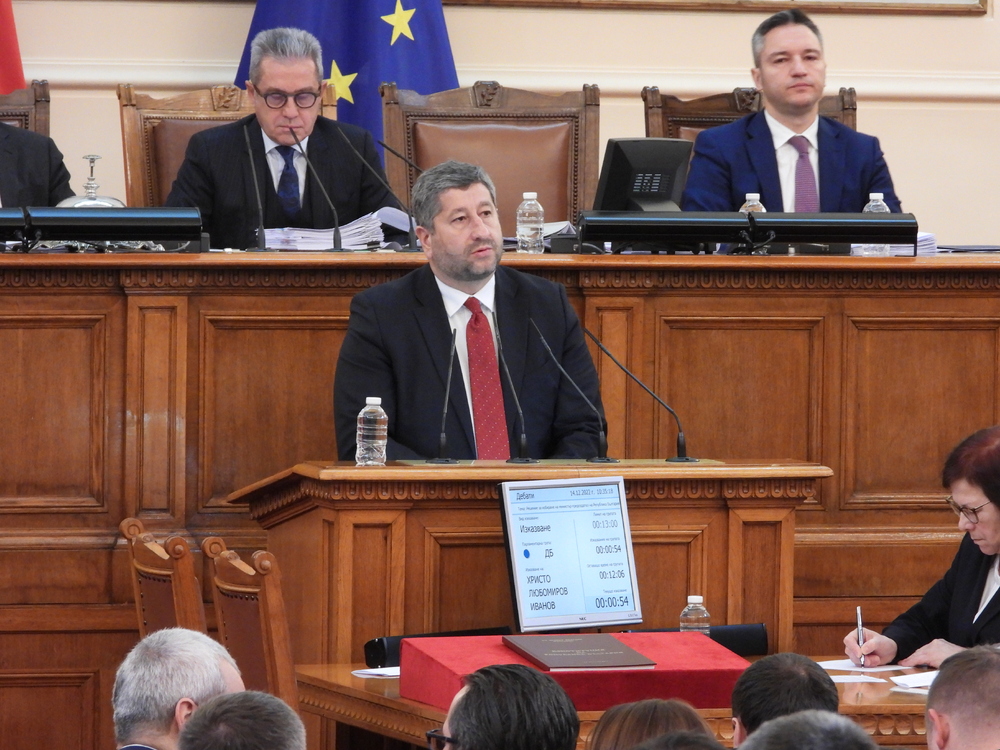 Христо Иванов: ДБ няма да подкрепи кабинет “Габровски”, защото той няма ресурс за изход от кризата 