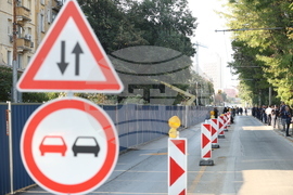 Улица „Опълченска“ - ремонт - дървета