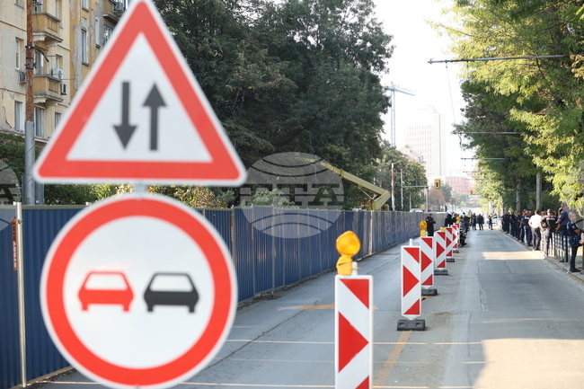 ДНСК издаде заповед за спиране на строителството на ул. "Опълченска" в София