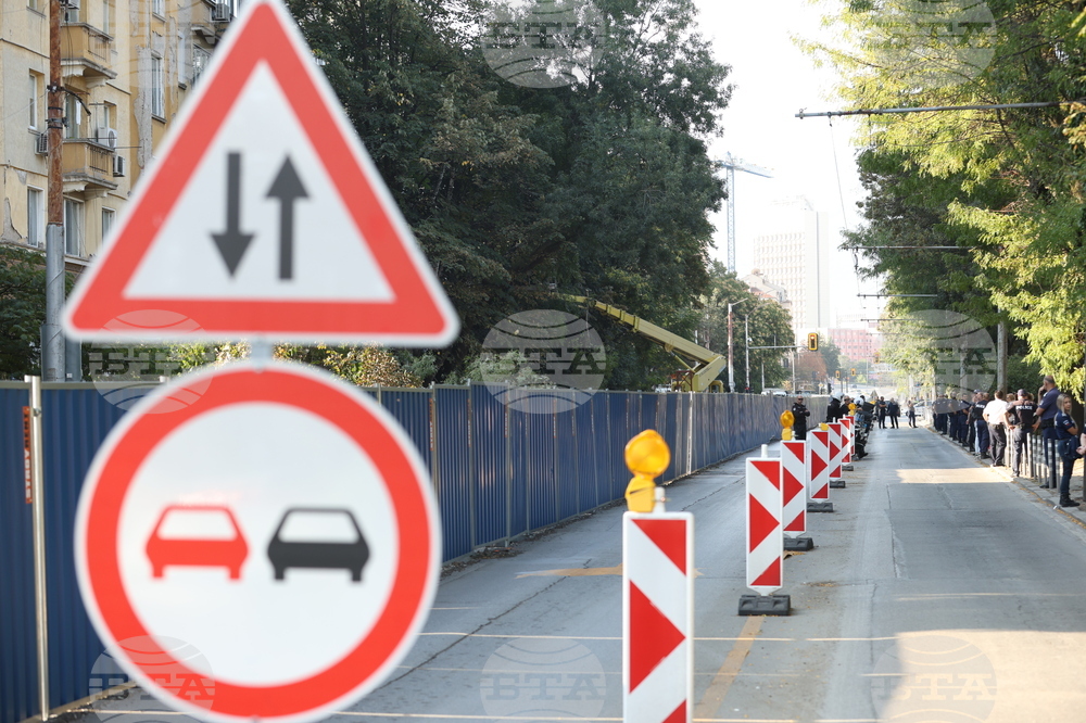 Улица „Опълченска“ - ремонт - дървета