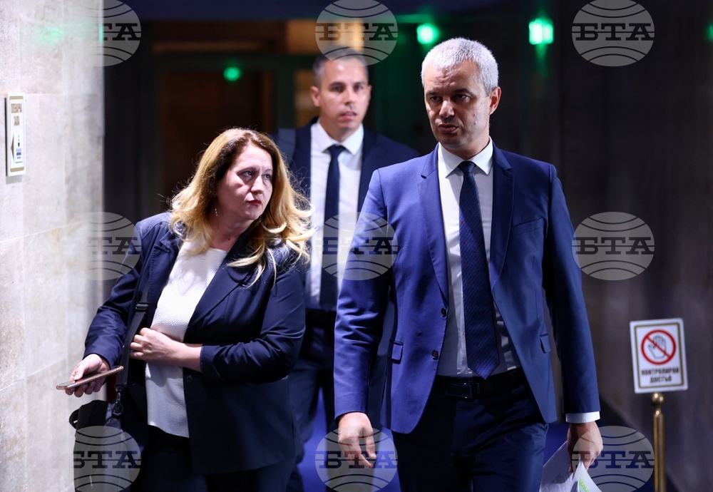 Народно събрание - Костадин Костадинов - кулоари