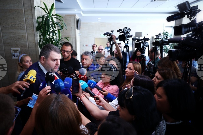 Народно събрание - Делян Пеевски - изявление