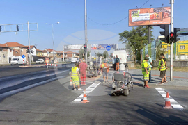 Пловдив - пътен участък - откриване