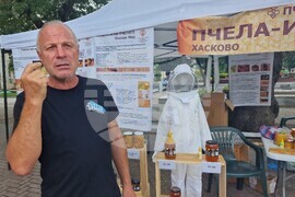 Хасково - изложение - мед - пчелари